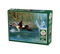 Cobble Hill 1000 Piece Puzzle - Fly Fishing - Sample Poster Included