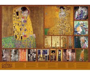 Cobble Hill - Golden Age of Klimt 1000 Piece Puzzle - Non-book item - J245z
