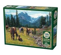 Cobble Hill 1000 Piece Puzzle - Horse Meadow - Sample Poster Included