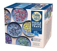 Cobble Hill Puzzle Sorting Trays Set of 6 Jigsaw Accessories Gift