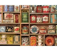 Cobble Hill - Vintage Tins 1000 Piece Puzzle - Non-book item - K245z