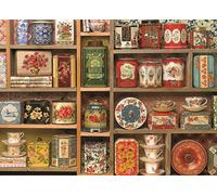 Cobble Hill Vintage Tins Jigsaw Puzzle (1000 Pieces)