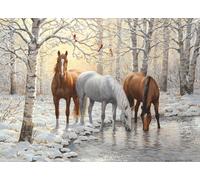 Cobble Hill Winter Trio Jigsaw Puzzle (1000 Pieces)