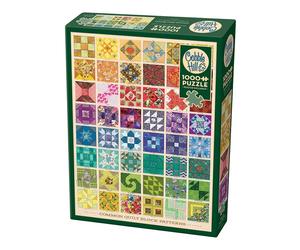Cobblehill Puzzles 1000 pc -Common Quilt Blocks