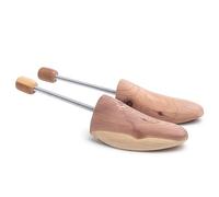 Cobbler’s Choice Cedar Travel Shoe Tree Small - All-Natural Aromatic Cedar, Lightweight Travel Design - Prevents Creasing, Absorbs Moisture, Eliminates Odor