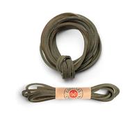 Cobbler’s Choice Leather Boot Laces - Made from USA Hides, Olive, 72"