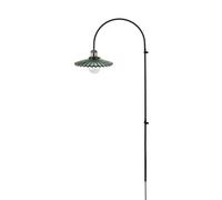Globen Lighting wall lamp COBBLER, green, height 150 cm, glass
