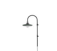 Globen Lighting wall lamp COBBLER, green, height 75 cm, glass