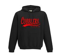 Cobblers Football Gift Hoodie - Northampton one Life one Club top Jumper Sweatshirt Present FH83 (Adult Large, Jet Black)