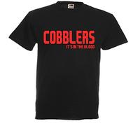 Cobblers It's in the Blood Northampton Football Gift T-Shirt idea Present top J43 (Adult Large)