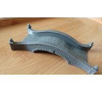 Cobblestone Country Road Bridge Canal River Train Scenery Hump Back