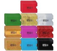 Cobee 30 Pieces Colorful RFID Card Sleeves, RFID Blocking Credit Card Holder Lightweight Identity Card Protector Theft Protection Secure Sleeve for Women Men