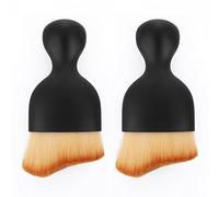 Cobee Car Interior Cleaning Soft Brush - No Scratch, 2 Pack Car Cleaning Brushes Duster with Soft Bristles Dashboard Air Outlet Gap Dust Removal Brushes for Automotive Air Conditioner Vents(Style-A)