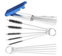cobee Carburetor Carbon Dirt Jet Remove Cleaner, 13 Cleaning Wires Set, 10 Cleaning Needles, 5 Nylon Brushes Tool Kit for Motorcycle ATV Moped Welder Carb Chainsaw Spray Repair Engine Spray(3PCS)