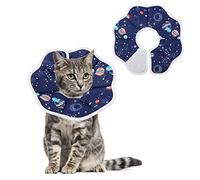 Cobee Soft Cat Cone Collar, Protective Cute Small Cat Recovery Collar Adjustable Fasteners Collars for Kittens Cats E-Collars After Surgery Protective Wound Healing, Fit 6.3"-9" Neck Circumference