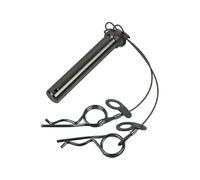 COBEL Replacement Pin & Clip With Cable For Dual Hitch Road 50MM Tow Ball 25MM X 142MM
