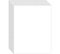 Cobenga 200 Sheets Thick Paper Cardstock Blank Heavy Cards Stock, 8.5x11 in White Blank Index Cards, 300GSM Heavyweight CardStock for Invitations, Greeting Cards Making, Postcards, Photos