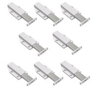 Cobenga 8 Pcs Push to Open Door Catches, Cabinet Magnetic Latches, Cabinet Magnetic Push Door Catches, Cupboard Push Latch Kitchen Drawer Closer Push Opener for RV Door Damper Wardrobe Closure