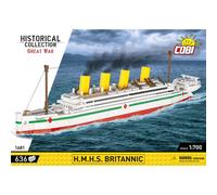 Cobi Historical Collection Great War 1681 H.M.H.S Britannic 1681, Red, White, Green