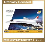 COBI-1917 Concorde Model Plane Building Bricks 455Pcs