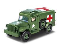 Cobi 2257 Historical Collection Dodge WC-54 Ambulance Brick Model 293pcs