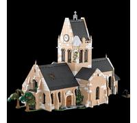 COBI 2299 St Mere Eglise Church 80th D-Day WWII Brick Model 2280pcs