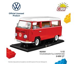 COBI 24361 Volkswagen T2a Camper Van Executive Ed. 1:12 Brick Model 2650pcs