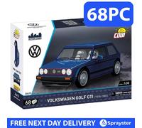 Cobi 24615 Volkswagen VW Golf GTI MK1 1976 Brick Car Model Toy Building Kit 68pc