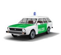 COBI-24645 Volkswagen Passat B1 Variant Polizei Car Building Brick Model 116pcs
