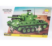 Cobi 2543 Tank M 24 CHAFFEE Building Blocks 590 Pcs + 2 Figures New OVP 1:28