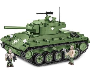 Cobi 2543 - World War Ii - M24 Chaffee 590 Pcs
