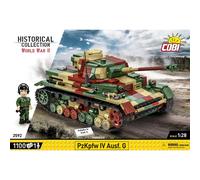 COBI 2592 PzKpfw IV Ausf.G HC WWII 1:28 Brick Model 1100pcs