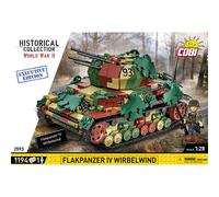 COBI 2593 Flakpanzer IV Wirbelwind HC WWII Executive 1:28 Brick Model 1194pcs