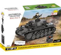 COBI 2597 Panzerkampwagen II Ausf.F HC WWII 1:28 Brick Model