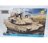 COBI 2622 M1A2 Abrams Battle Tank US Army Klemmsteine 1:3 5 Nip Solid 975pcs