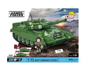 COBI-2625 Armed Forces T-72 M1 East Germany Soviet Model Tank Build Bricks 680Pc