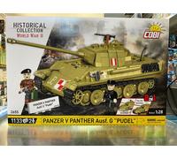 COBI 2655 Panzer V Panther Ausf.G PUDEL HC:WWII 1:28 Brick Model 1133pcs