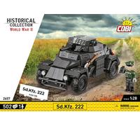 Cobi 2657 - World War II - Sd.Kfz.222 502 pcs