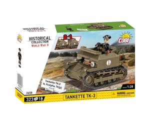 COBI 2658 Tankette TK-3 HC:WWII 1:28 Brick Model 323pcs