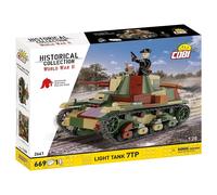 COBI 2661 Light Tank 7TP HC WWII 1:28 669pcs