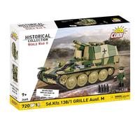 COBI 2665 Sd.Kfz.138/1 GRILLE Ausf.M 1:28 Brick Model Age 9+ 720pcs