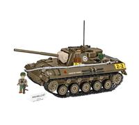 COBI 2679 M18 Hellcat, 1:28 Scale, 1026 Pieces, Tank Destroyer | Pad Printed, 1:28 Scale, 1 Figure, Removable Engine, Moving Tracks, Rotating Turret, Nameplate, Made in the EU, Ages 10+