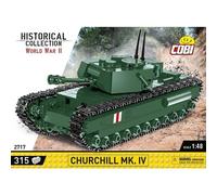 COBI-2717 WWII Churchill MK.IV Model Tank Building Bricks 315Pcs