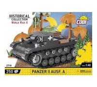 COBI-2718 WWII Panzer II Ausf.A Model Tank Building Bricks 300Pcs