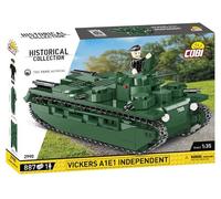 Cobi 2990 - World War I - Vickers A1E1 Tank 887 Pcs FREE SHIPPING & NEW