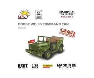 Cobi 3111 - HC WWII - Dodge WC-56 Command Car D-Day - New