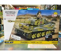 COBI 3123 Panzer VI Tiger No.131 Tank HC WWII 1:35 Brick Model