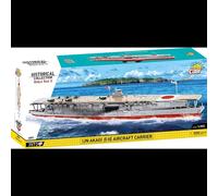 COBI 4851 Akagi Japanese Aircraft Carrier HC WWII 1:300 Brick Model 3510pcs