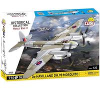 COBI-5735 WWII DE Havilland DH-98 Mosquito Model Plane Building Bricks 695Pcs