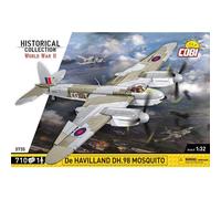 COBI-5735 WWII DE Havilland DH-98 Mosquito Model Plane Building Bricks 695Pcs